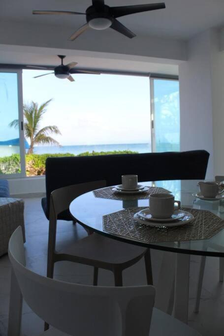 Beach Front Renewed Apartment Cancún Exterior foto