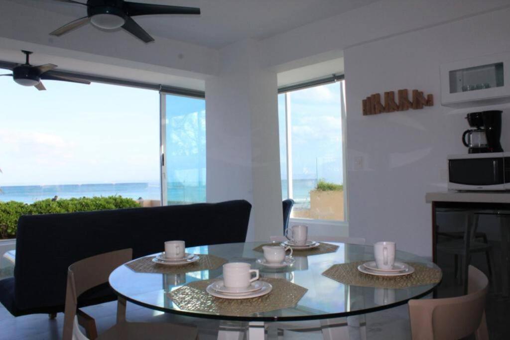 Beach Front Renewed Apartment Cancún Exterior foto